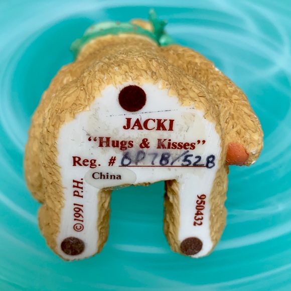 CHERISHED TEDDIES “HUGS & KISSES” JACKI BEAR - Picture 5 of 7